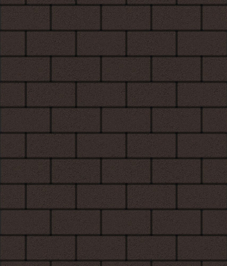 Тротуарная плитка ПРЯМОУГОЛЬНИК - Стандарт Коричневый