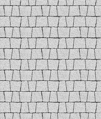 Тротуарная плитка АНТИК - Гранит Белый, комплект из 5 видов плит