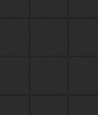 Тротуарная плитка КВАДРАТ - Стандарт Черный
